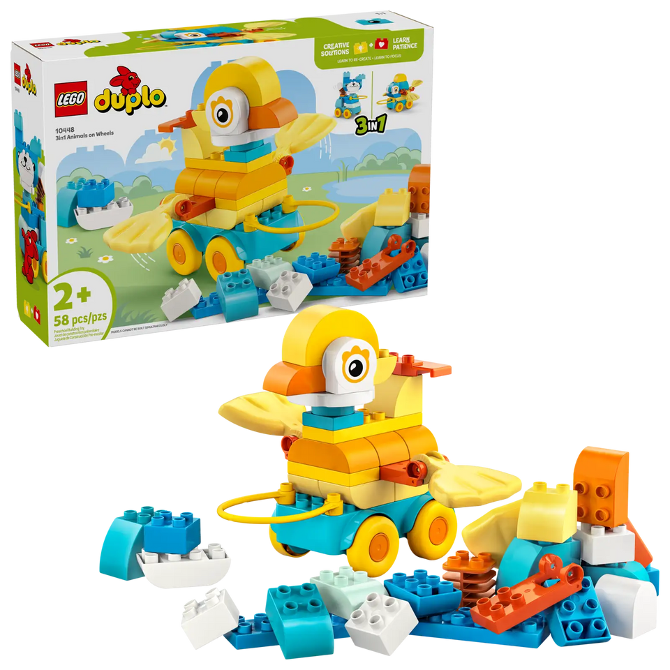 LEGO® DUPLO® 3in1 Animals on Wheels 10448