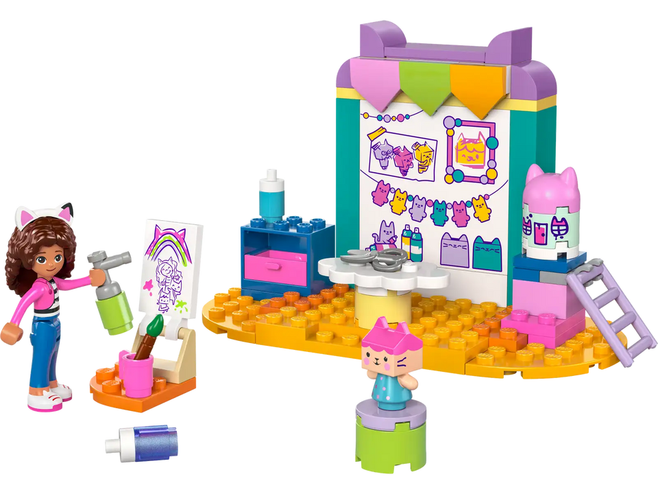 LEGO® Gabby's Dollhouse Crafting with Baby Box 10795