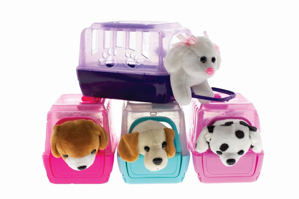 5in Plush Puppy w/Case