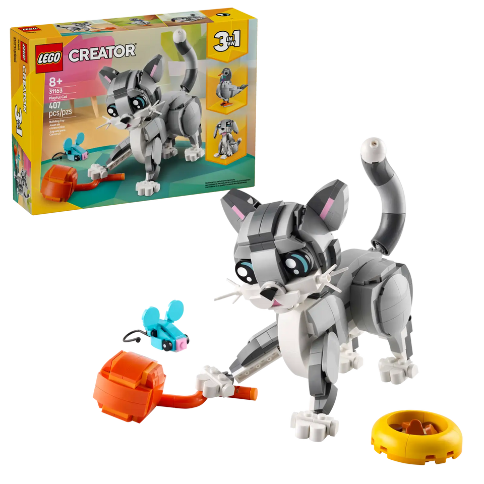 LEGO® Creator 3-in-1: Playful Cat 31163