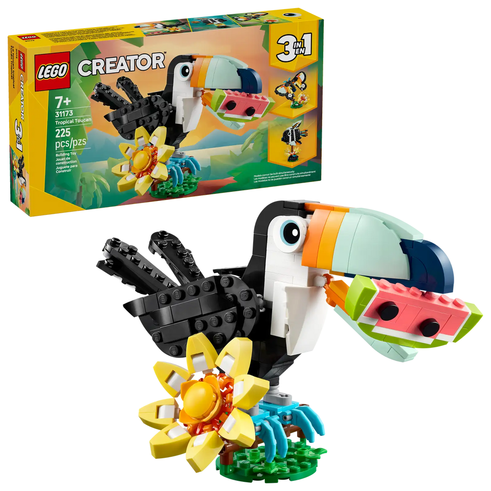 LEGO® Creator 3-in-1: Wild Animals Tropical Toucan 31173