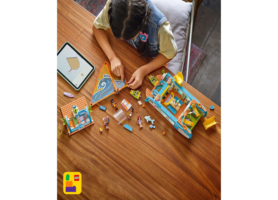 LEGO Friends Travel Boat Adventure 42664 Creative Building Set. 685 Pieces