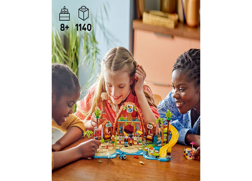 LEGO Friends Family Vacation Beach Resort 42673 Building Set - 1140 Pieces