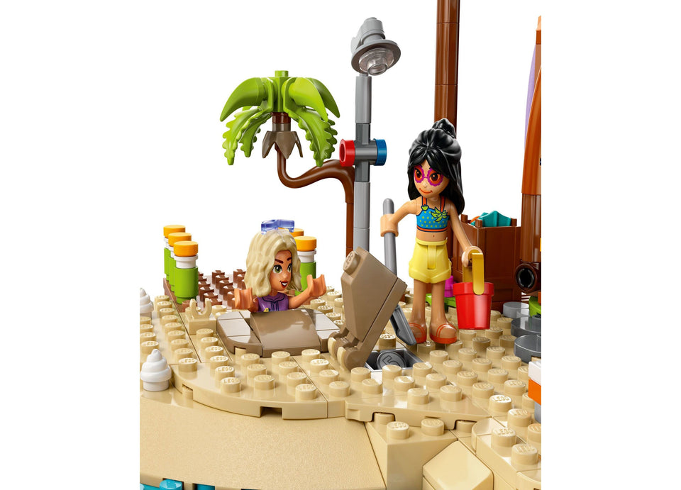 LEGO Friends Family Vacation Beach Resort 42673 Building Set - 1140 Pieces