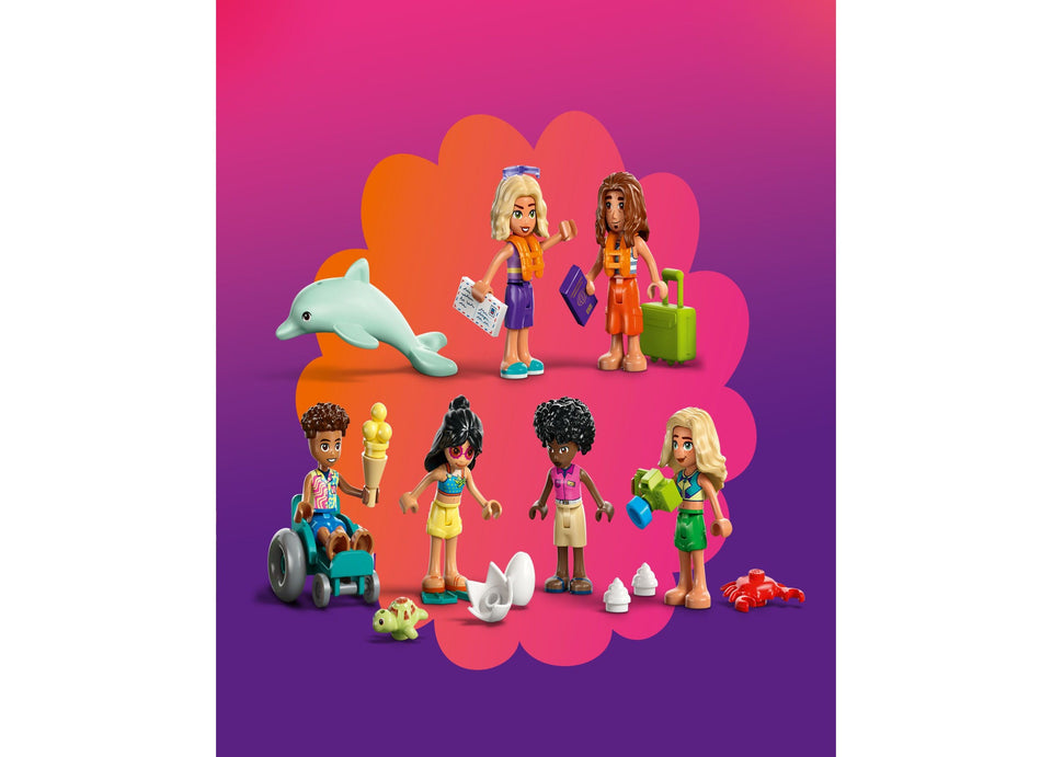 LEGO Friends Family Vacation Beach Resort 42673 Building Set - 1140 Pieces
