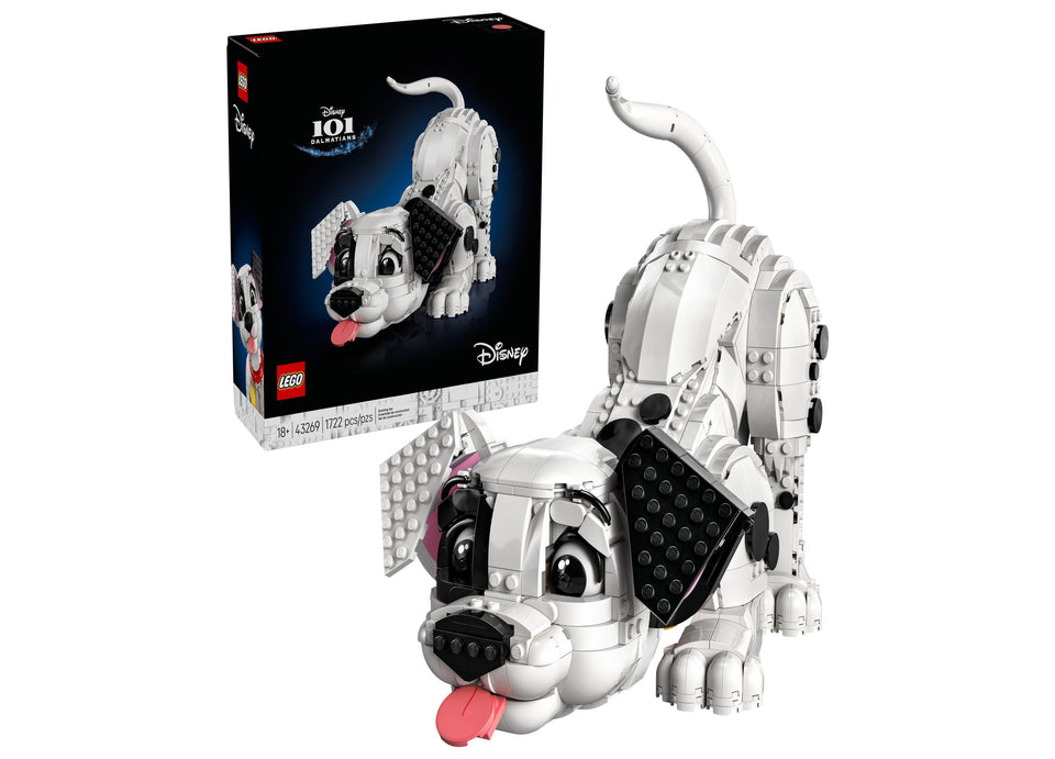 LEGO Disney Classic 101 Dalmatians Puppy 43269 Toy Building Set - 1722 Pieces