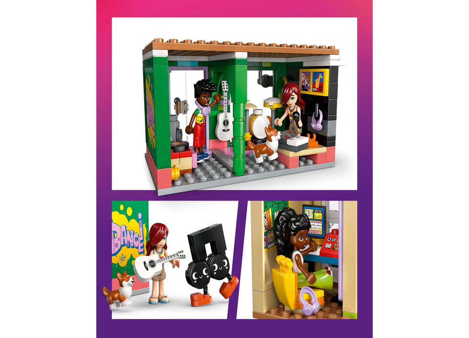 LEGO® Friends Music Store Apartment 42653 Building Kit. 483 Pieces