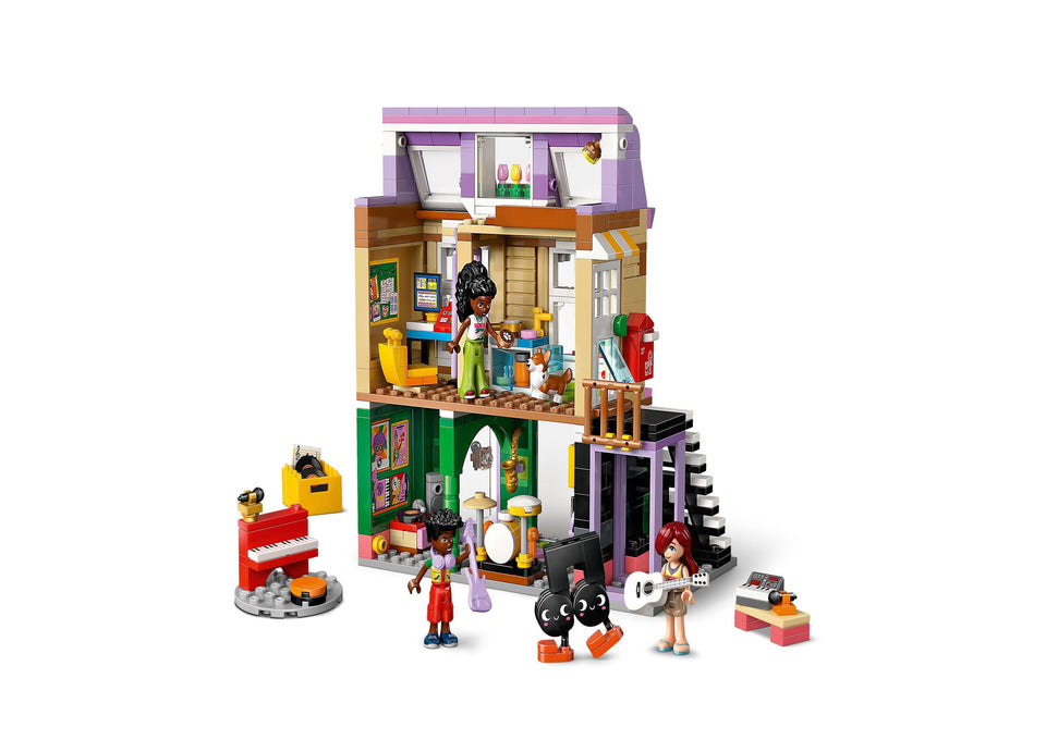 LEGO® Friends Music Store Apartment 42653 Building Kit. 483 Pieces