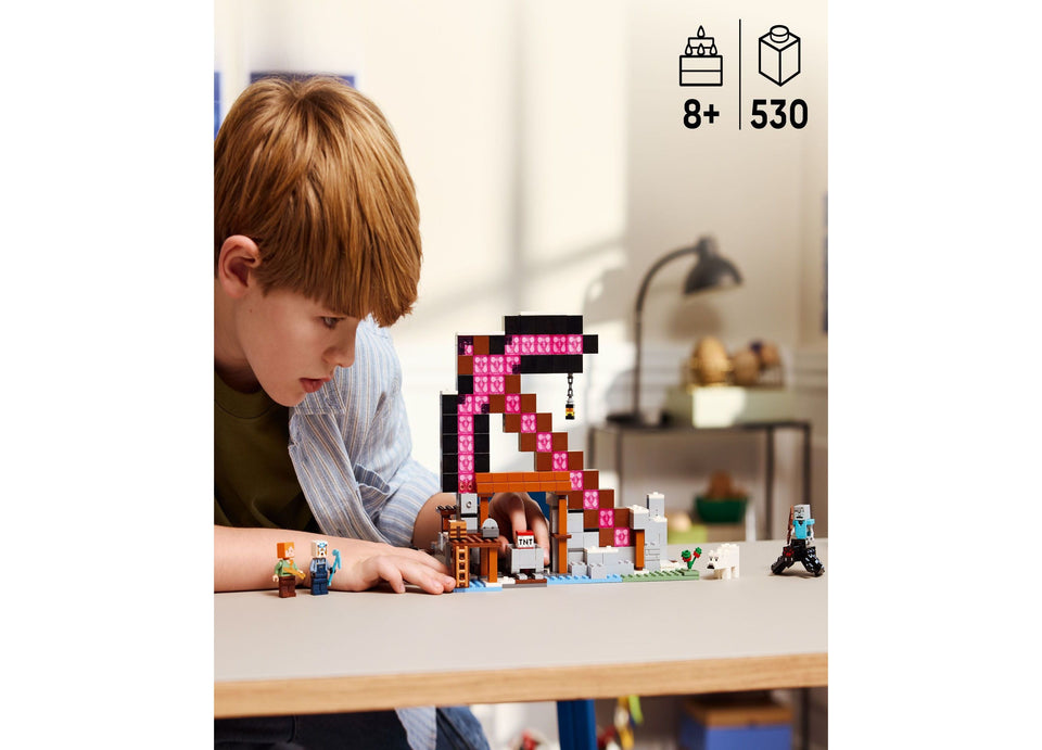 LEGO Minecraft The Pickaxe Mine 21277 Building Set - 530 Pieces