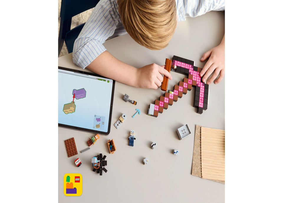 LEGO Minecraft The Pickaxe Mine 21277 Building Set - 530 Pieces