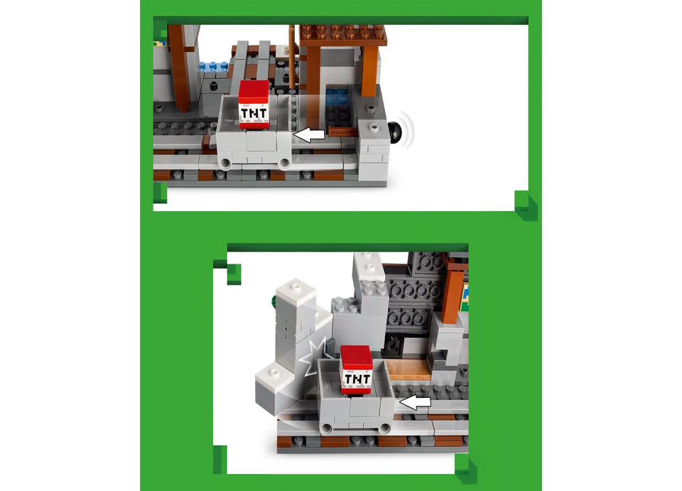 LEGO Minecraft The Pickaxe Mine 21277 Building Set - 530 Pieces