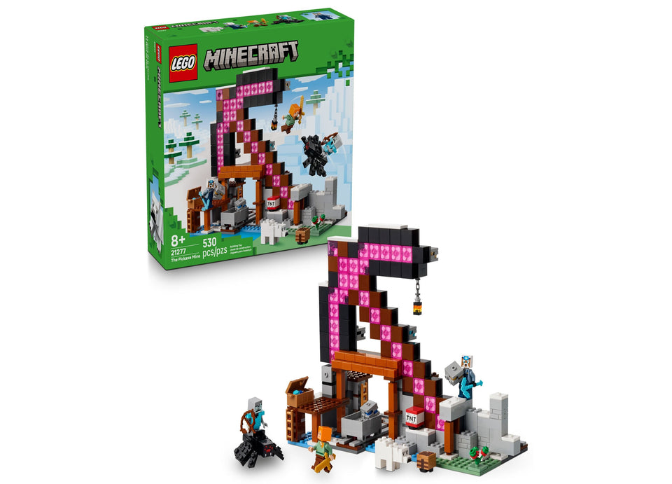 LEGO Minecraft The Pickaxe Mine 21277 Building Set - 530 Pieces