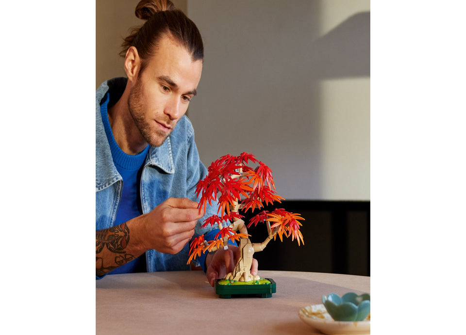 LEGO Botanicals Japanese Red Maple Bonsai 474-Piece Building Set - Model 10348