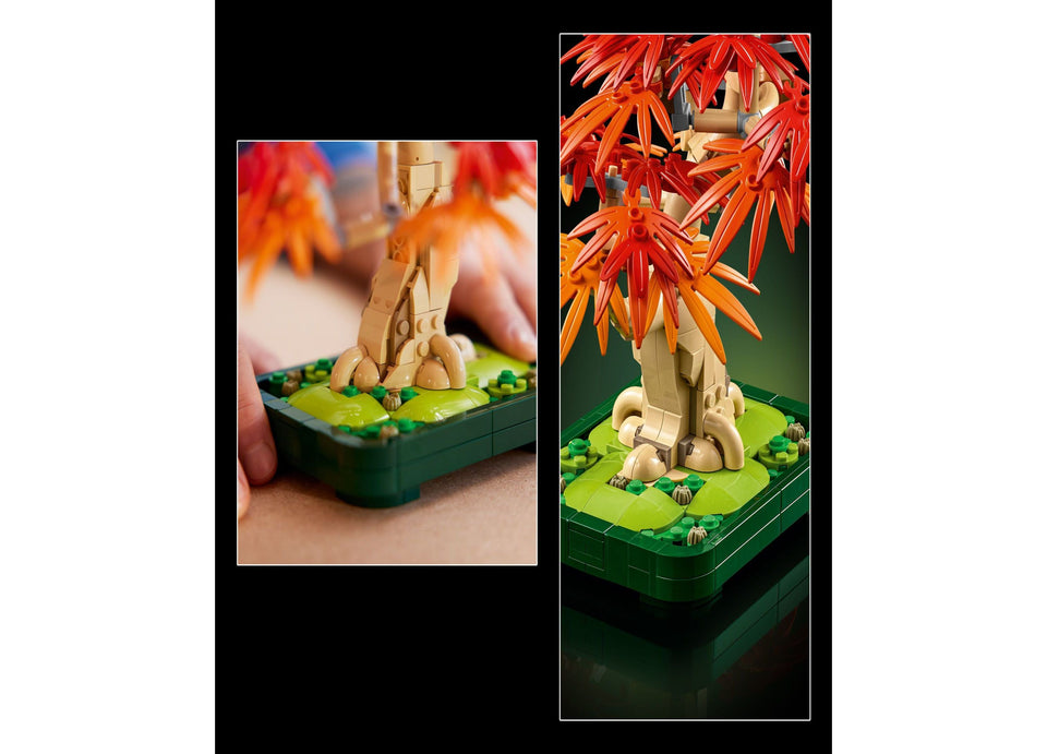 LEGO Botanicals Japanese Red Maple Bonsai 474-Piece Building Set - Model 10348
