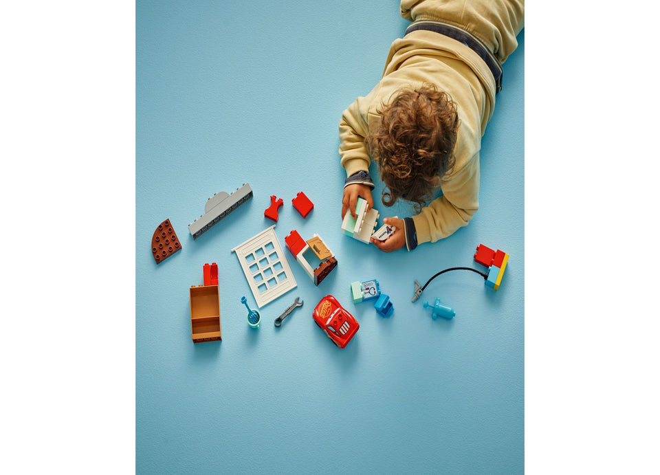 LEGO DUPLO Disney McQueen's Garage Adventure 10456 Building Set. 35 Pieces