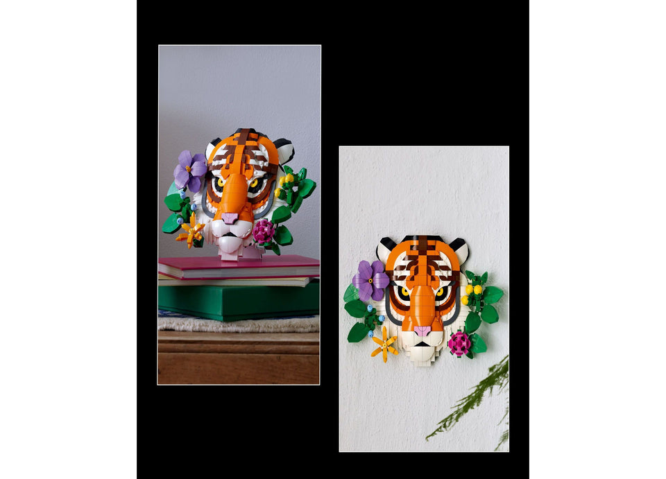 LEGO Art The Fauna Collection Tiger 31217 Creative Building Set. 744 Pieces