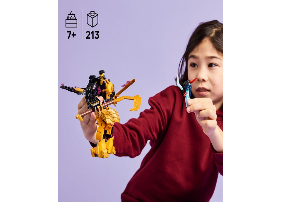 LEGO Ninjago Arin's Spinjitzu Battle Mech 71839 Building Set - 213 Pieces