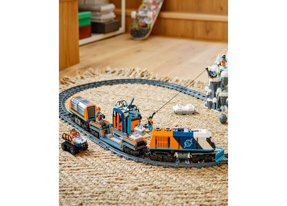 LEGO City Arctic Polar Express 1517-Piece Train Set - Motorized Adventure