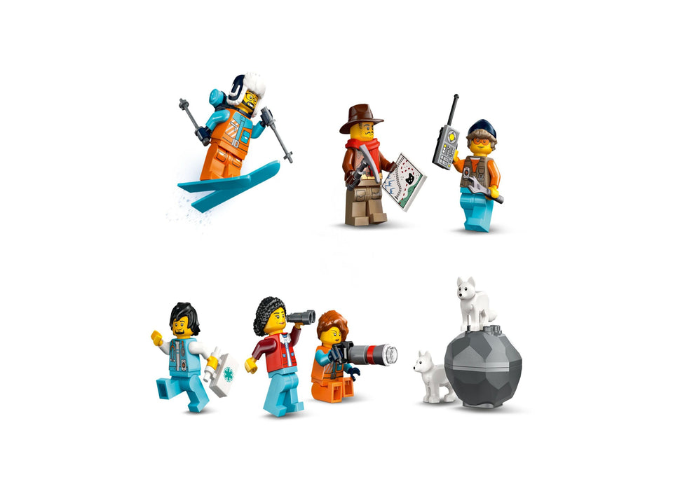 LEGO City Arctic Polar Express 1517-Piece Train Set - Motorized Adventure