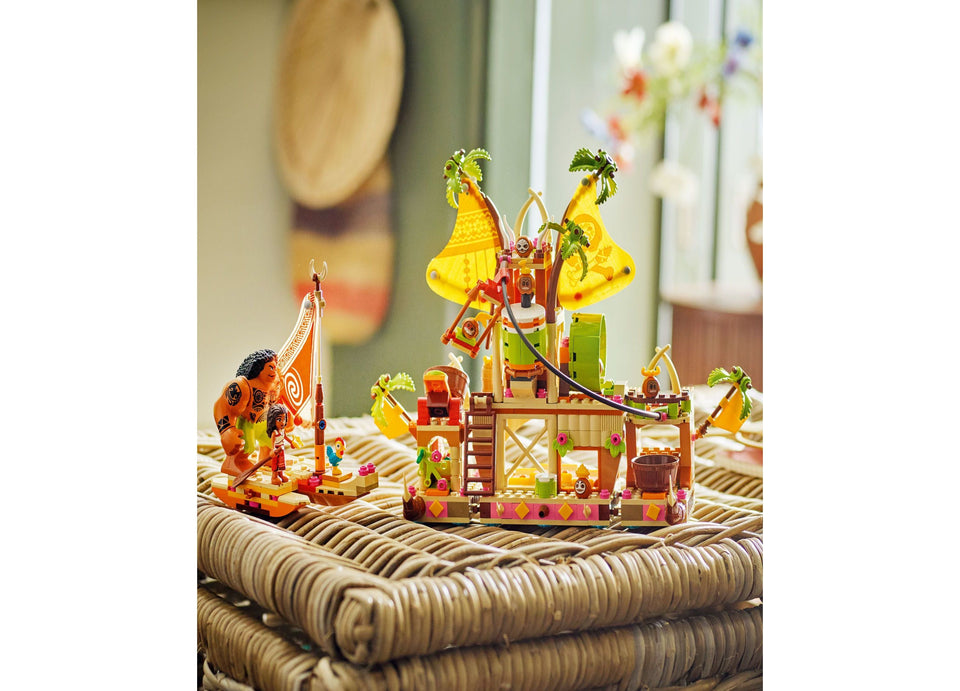 LEGO Disney Princess Moana's Kaka mora Barge Adventure Playset - 572 Pieces