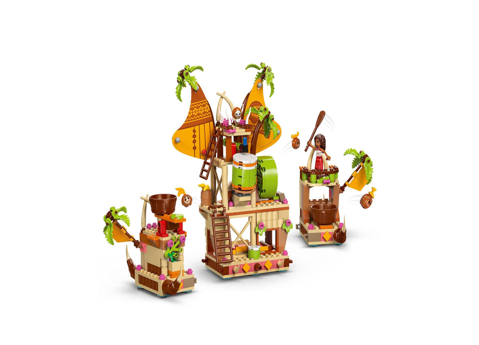 LEGO Disney Princess Moana's Kaka mora Barge Adventure Playset - 572 Pieces