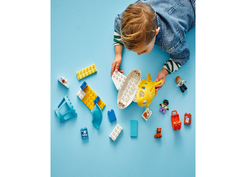 LEGO DUPLO Town First Time at the Airport 10443 Building Set - 23 Pieces