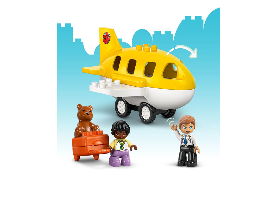 LEGO DUPLO Town First Time at the Airport 10443 Building Set - 23 Pieces