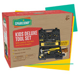 SparkJump: Kids Deluxe Tool Set with Carry Case