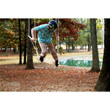 Adventure Parks Air Surfer Shark Bite Wooden Swing with Adjustable Handles