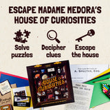 Project Genius® Madame Medora's House of Curiosities Escape-Room Board Game
