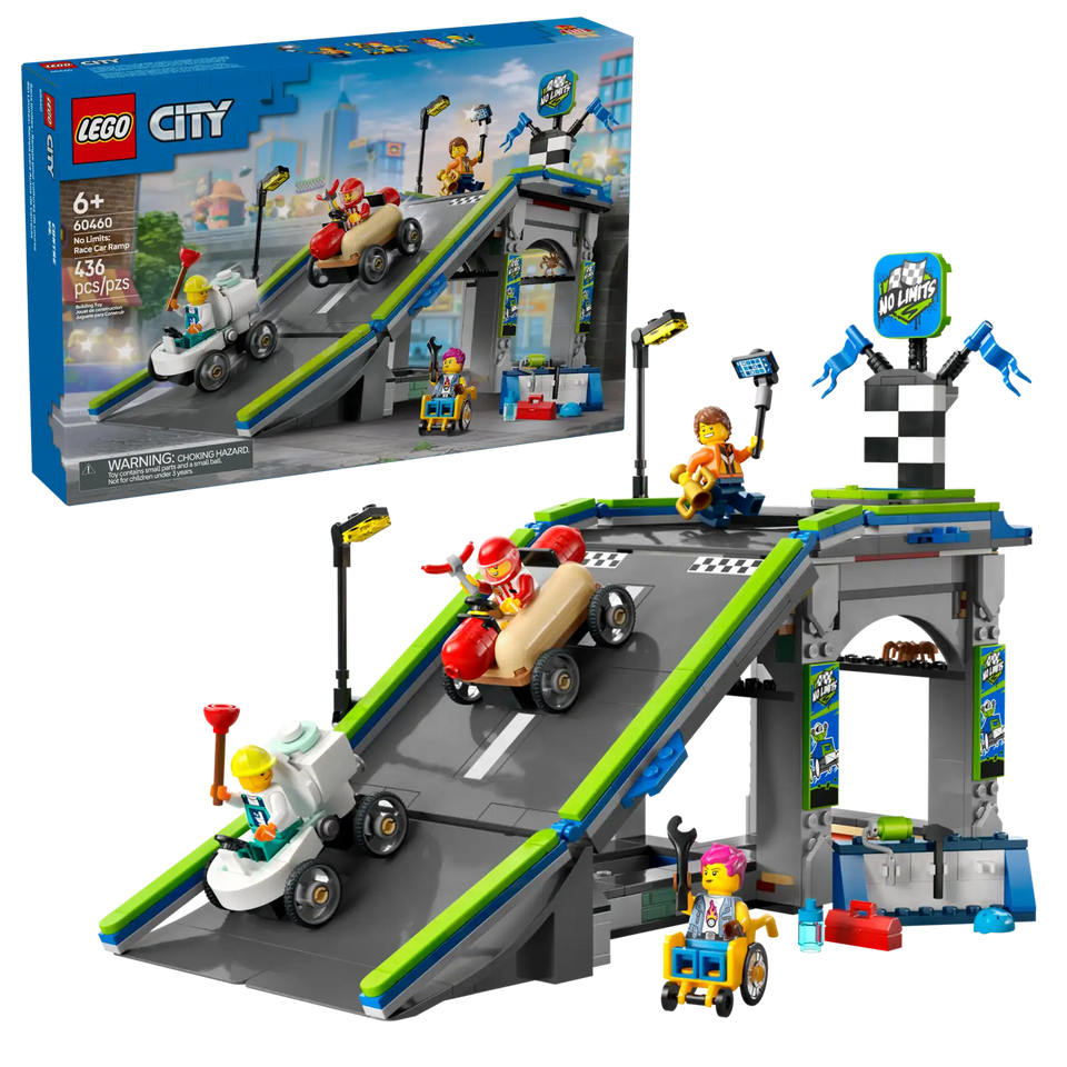 LEGO® City No Limits: Race Car Ramp Track 60460