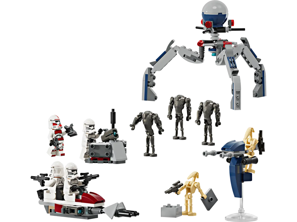 LEGO® Star Wars Clone Trooper™ & Battle Droid™ Battle Pack 75372