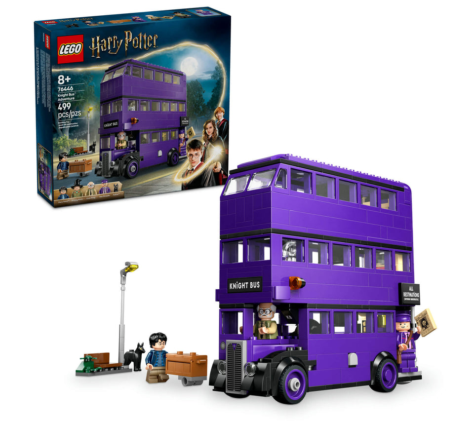 LEGO Harry Potter Knight Bus Magic Adventure Vehicle Toy 76446