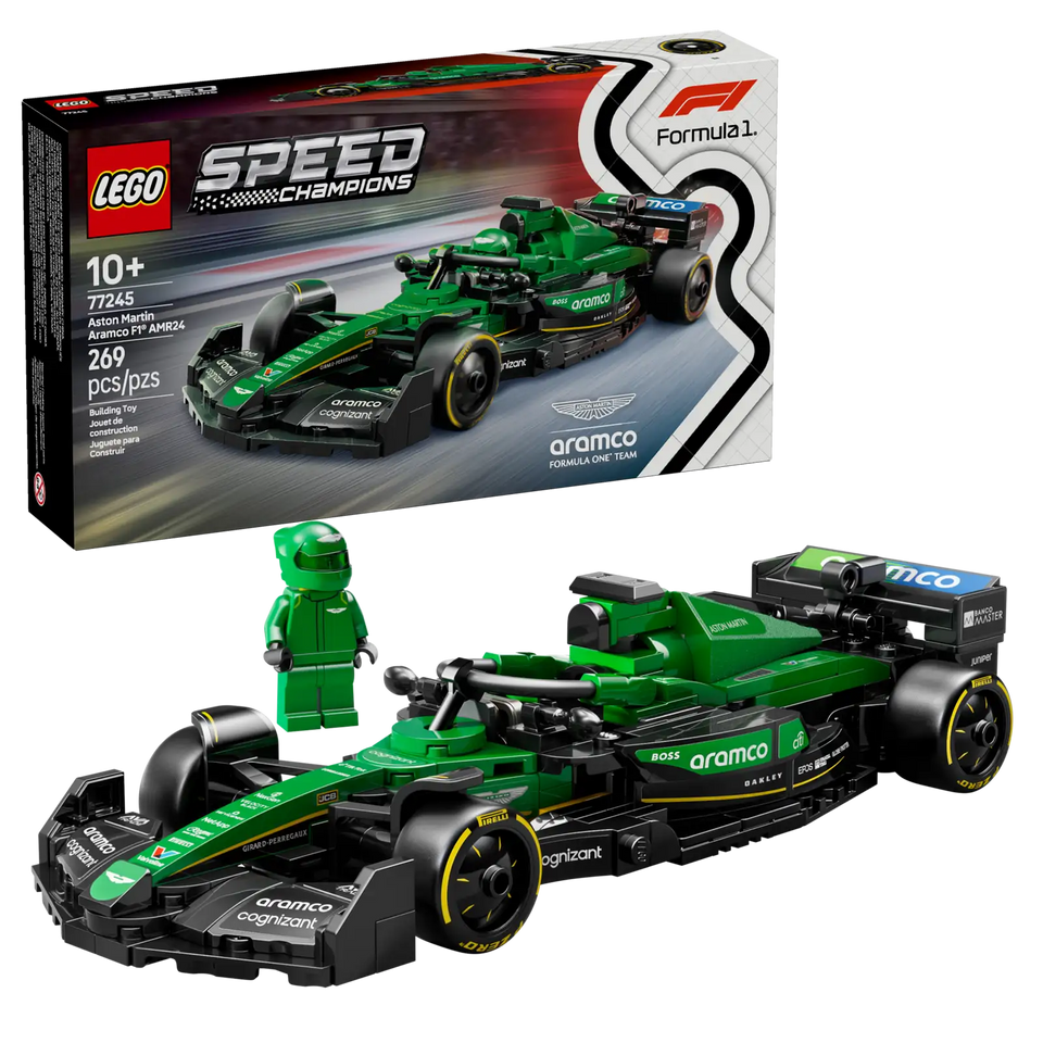 LEGO® Speed Challenge: Aston Martin Aramco F1® AMR24 Race Car 77245