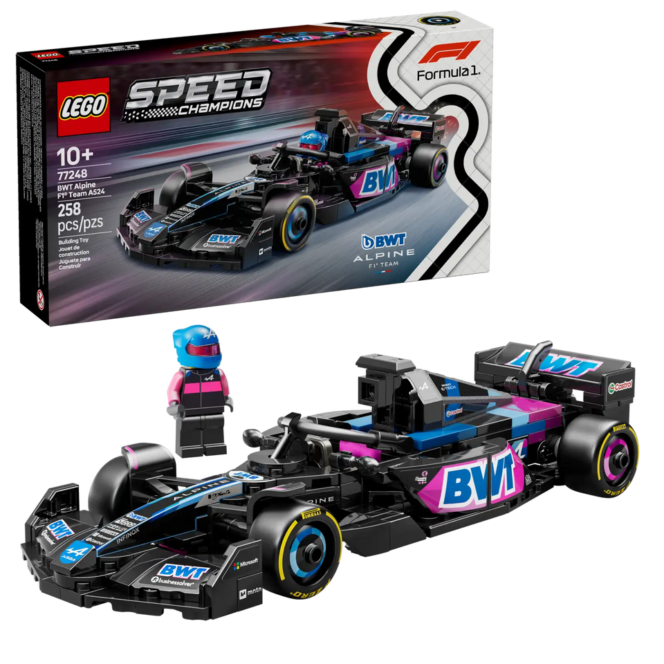 LEGO® Speed Challenge: BWT Alpine F1® Team A524 Race Car 77248