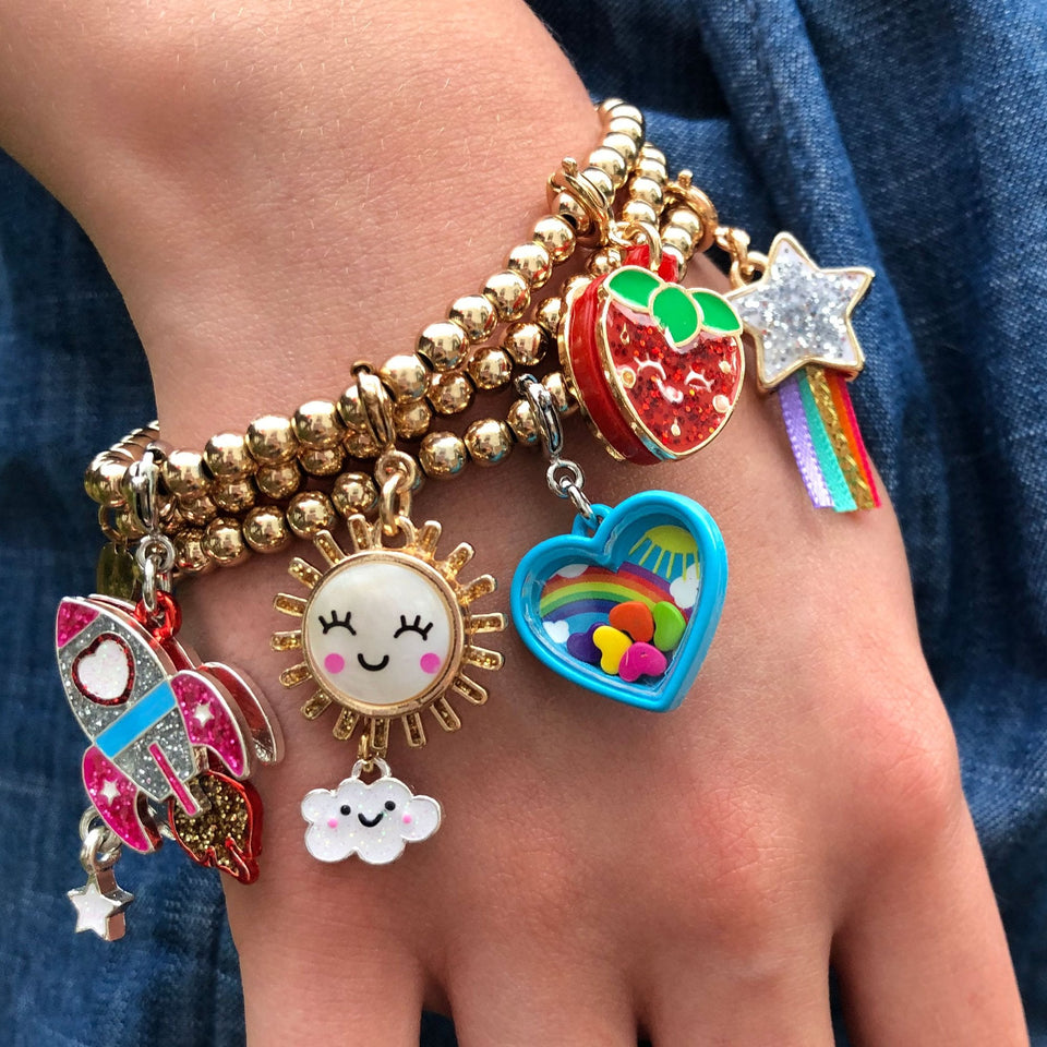 Charm It Glitter Rocket