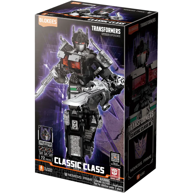 Blokees® Figures | Transformers Classic Class 08 | Nemesis Prime | Rise of the Beasts