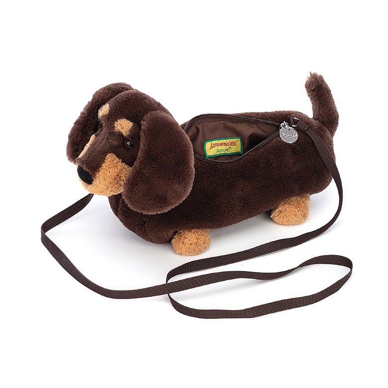 Jellycat Otto Sausage Dog Bag 9
