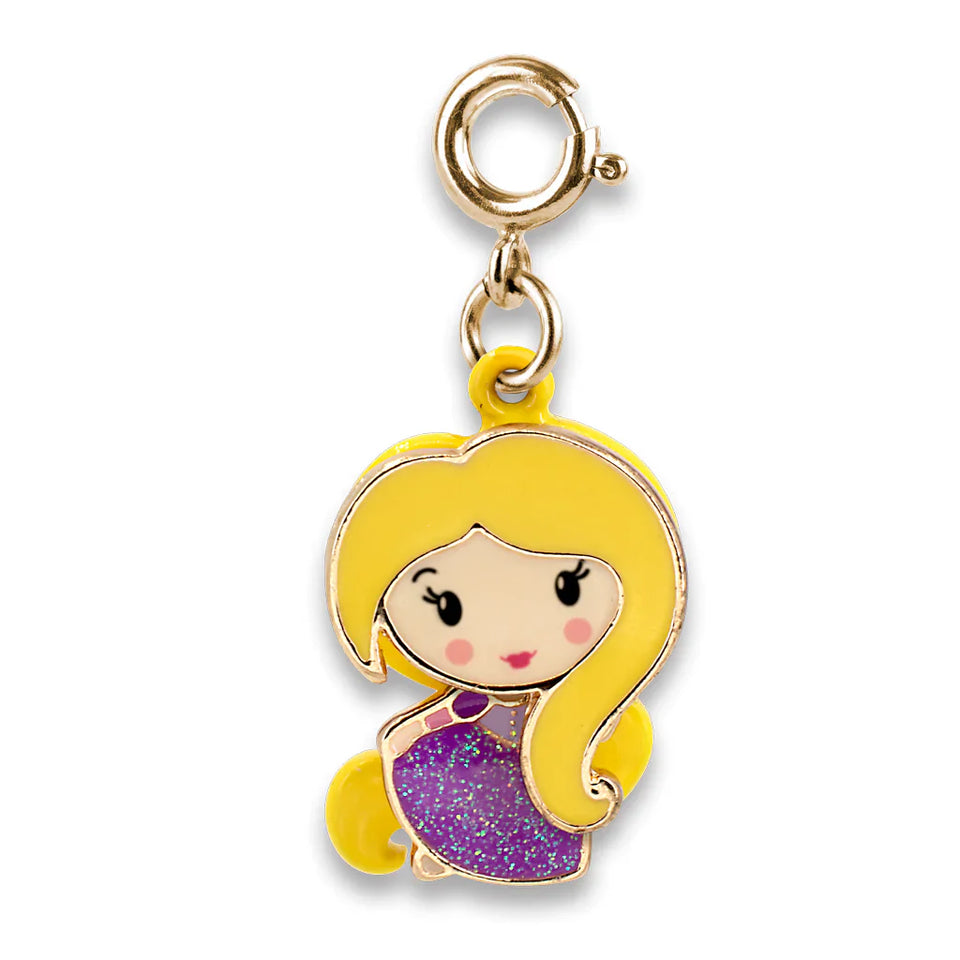 Charm It Disney Gold Swivel Rapunzel