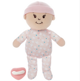 Manhattan Toy® Love. Stella My First Doll Peach & Bassinet