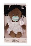 Manhattan Toy® Love. Stella Light Brown Doll with Black Pigtails