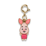 Charm It Disney Gold Swivel Piglet Charm