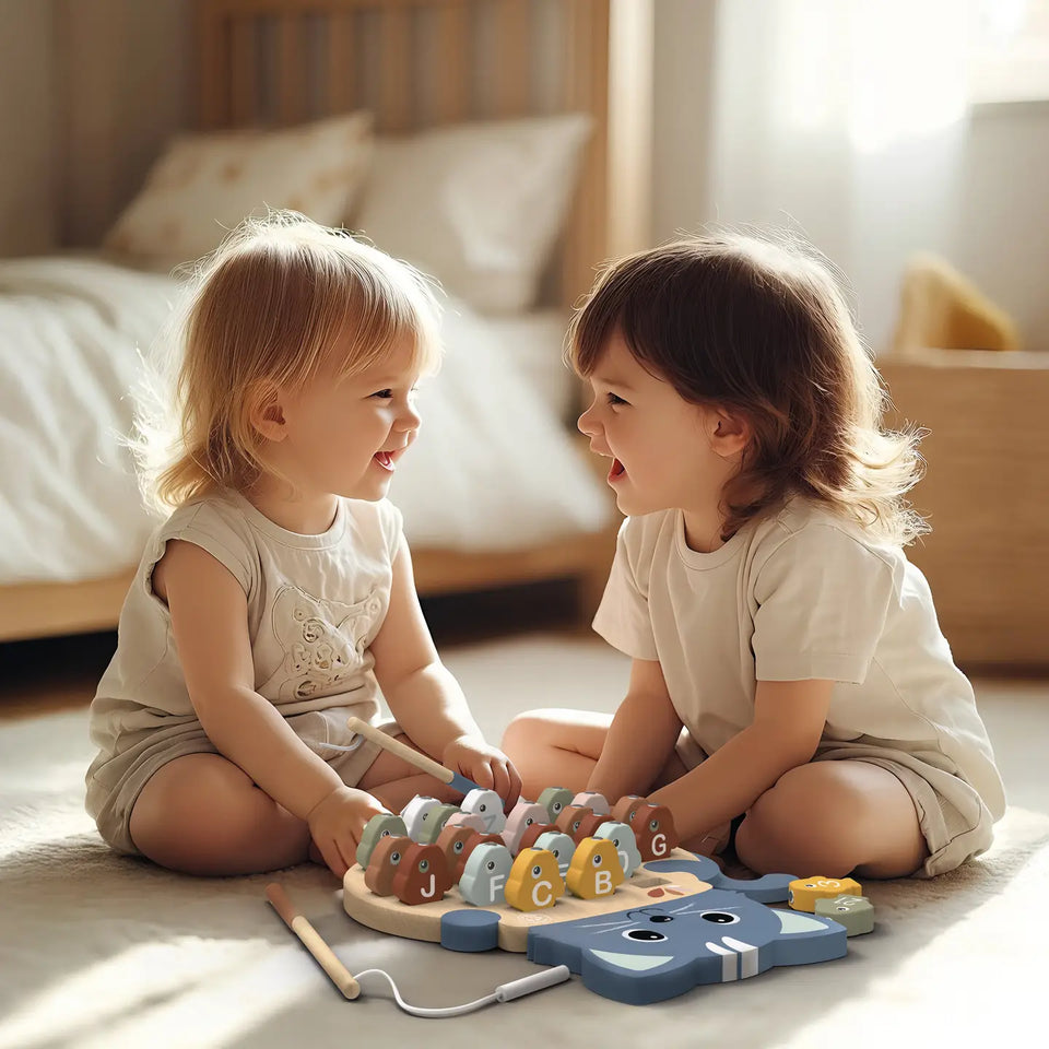 Speedy Monkey: Fishing Game Alphabet