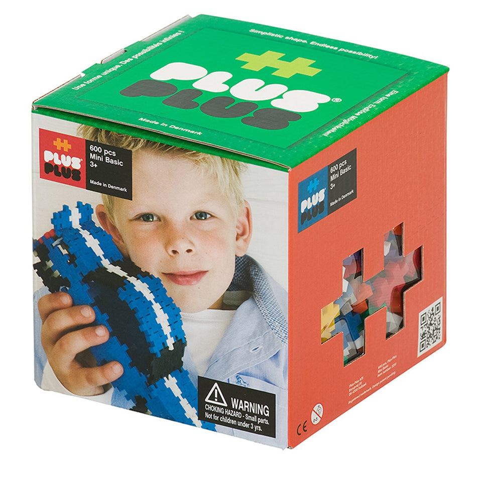 Plus-Plus Open Construction Set. Basic. 600 Pieces - Multicolor