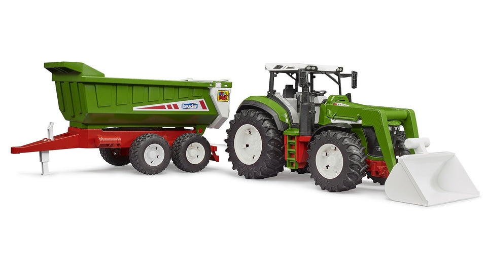 Bruder® Roadmax Tractor with Front Loader and Rear Tipper