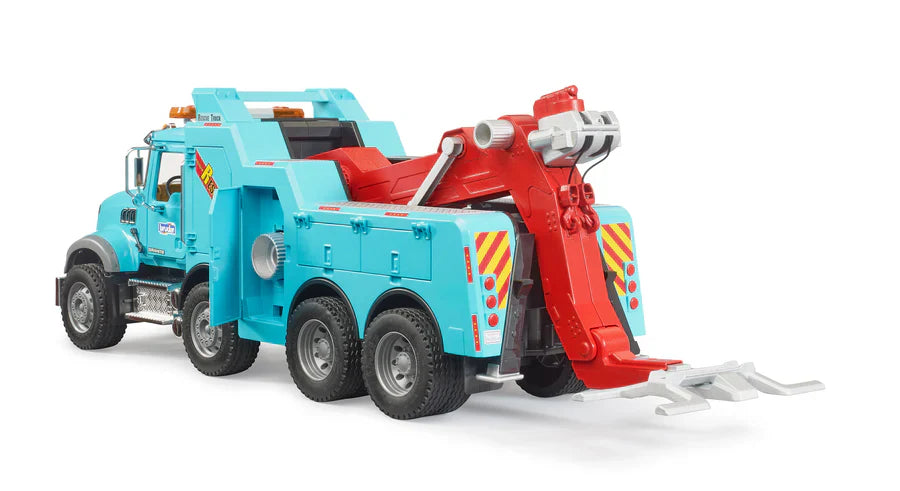Bruder® MACK Granite Recovery and Towing Truck with Light & Sound Module