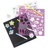 3C4G Imagination Land Chalkboard Travel Art Set - Tween Girls 6+