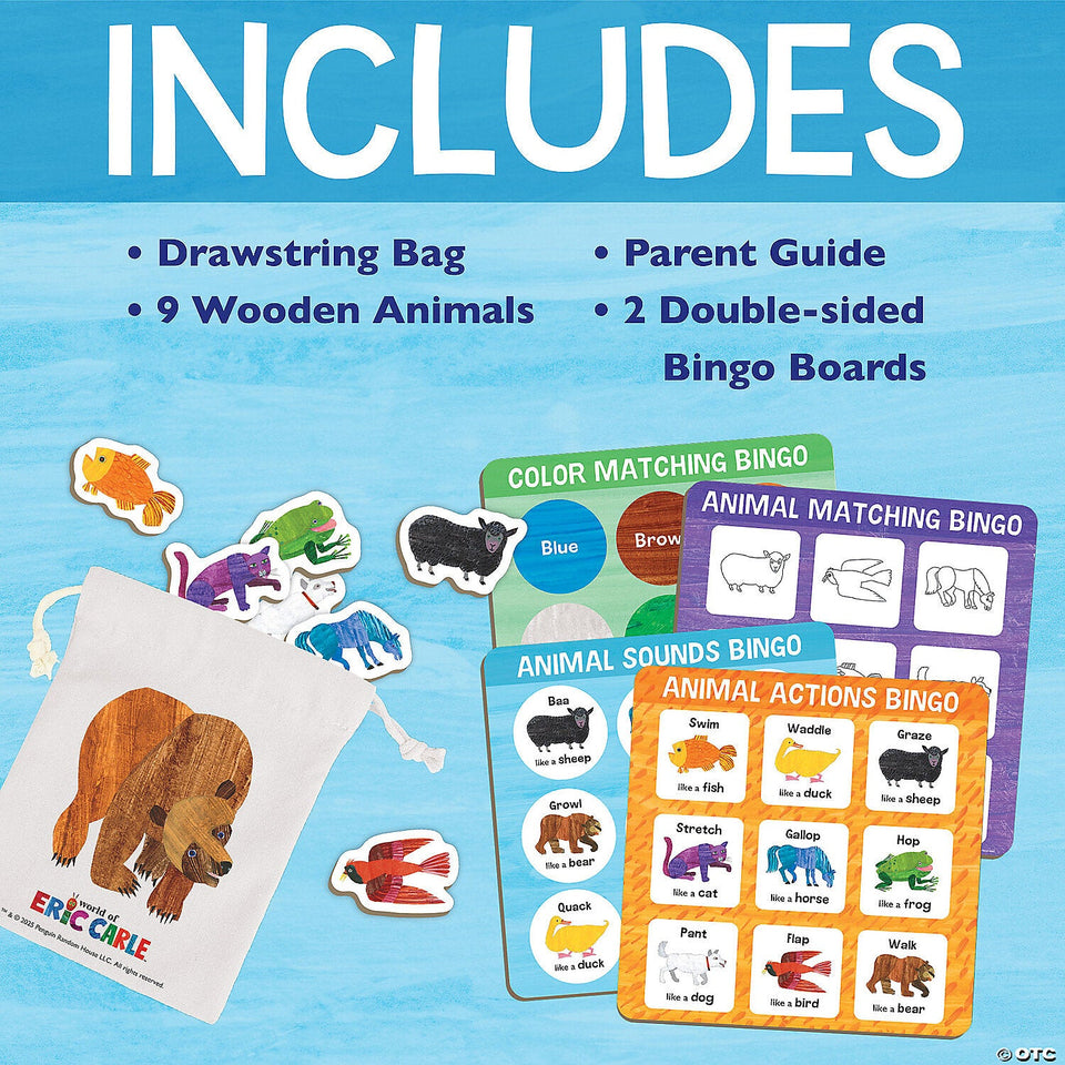 World of Eric Carle: Animal Bingo – A Movement. Sound & Matching Game for Toddlers